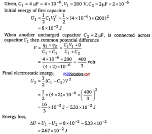 PSEB 12th Class Physics Solutions Chapter 2 Electrostatic Potential and ...