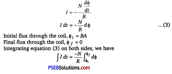 PSEB 12th Class Physics Solutions Chapter 6 Electromagnetic Induction 9