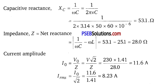 PSEB 12th Class Physics Solutions Chapter 7 Alternating Current 8