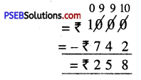 PSEB 5th Class Maths Solutions Chapter 5 ਧਨ (ਕਰੰਸੀ) Ex 5.3 4