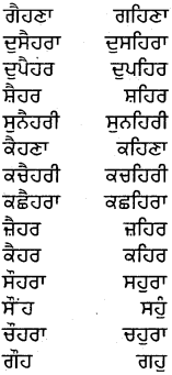 PSEB 5th Class Punjabi Grammar ਵਿਆਕਰਨ 8