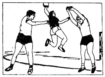 हैंडबाल (Handball) Game Rules - PSEB 10th Class Physical Education 6
