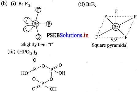 PSEB 12th Class Chemistry Important Questions Chapter 7 The p-Block Elements 9