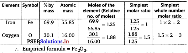 PSEB 12th Class Chemistry Solutions Chapter 1 Some Basic Concepts of Chemistry (3)