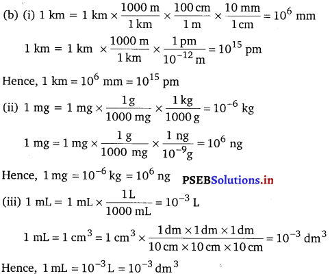 PSEB 12th Class Chemistry Solutions Chapter 1 Some Basic Concepts of Chemistry (9)