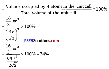 PSEB 12th Class Chemistry Solutions Chapter 1 The Solid State 9