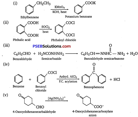 PSEB 12th Class Chemistry Solutions Chapter 12 Aldehydes, Ketones and Carboxylic Acids 55