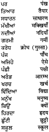 PSEB 5th Class Hindi Grammar Vyakaran 37