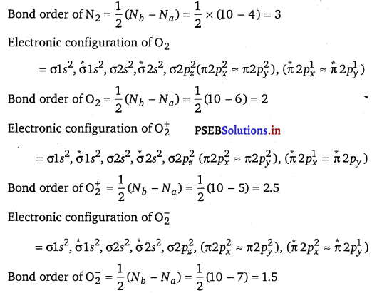 PSEB 11th Class Chemistry Solutions Chapter 4 Chemical Bonding and Molecular Structure 56