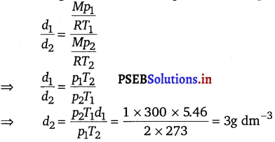 PSEB 11th Class Chemistry Solutions Chapter 5 States of Matter 4