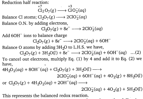 PSEB 11th Class Chemistry Solutions Chapter 8 Redox Reactions 50
