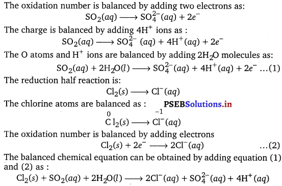 PSEB 11th Class Chemistry Solutions Chapter 8 Redox Reactions 54
