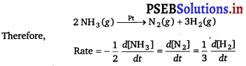 PSEB 12th Class Chemistry Solutions Chapter 4 Chemical Kinetics 1