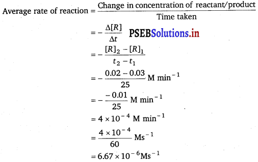 PSEB 12th Class Chemistry Solutions Chapter 4 Chemical Kinetics 26