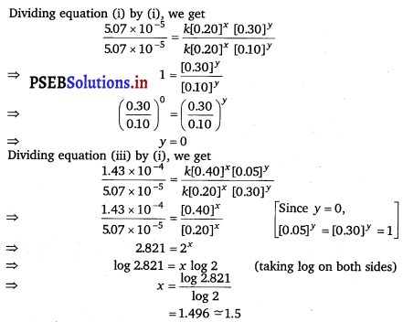 PSEB 12th Class Chemistry Solutions Chapter 4 Chemical Kinetics 3