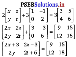 PSEB 12th Class Maths Solutions Chapter 3 Matrices Ex 3.2 12