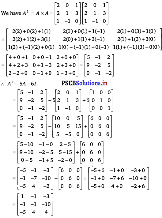 PSEB 12th Class Maths Solutions Chapter 3 Matrices Ex 3.2 16