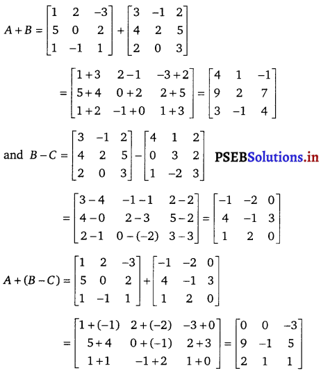 PSEB 12th Class Maths Solutions Chapter 3 Matrices Ex 3.2 4