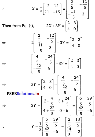 PSEB 12th Class Maths Solutions Chapter 3 Matrices Ex 3.2 9