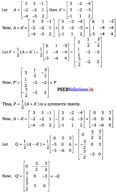 PSEB 12th Class Maths Solutions Chapter 3 Matrices Ex 3.3 13