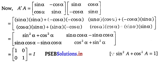 PSEB 12th Class Maths Solutions Chapter 3 Matrices Ex 3.3 9