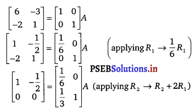 PSEB 12th Class Maths Solutions Chapter 3 Matrices Ex 3.4 14