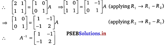 PSEB 12th Class Maths Solutions Chapter 3 Matrices Ex 3.4 2
