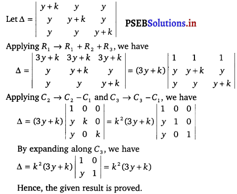 PSEB 12th Class Maths Solutions Chapter 4 Determinants Ex 4.2 8