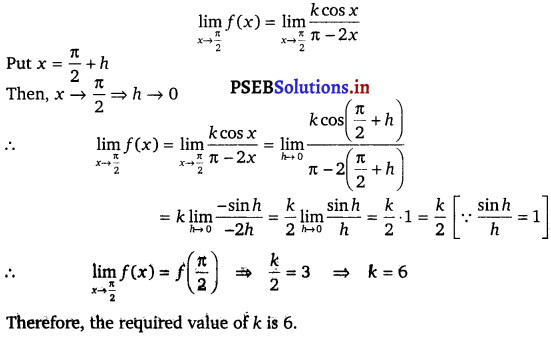 PSEB 12th Class Maths Solutions Chapter 5 Continuity and Differentiability Ex 5.1 22