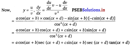 PSEB 12th Class Maths Solutions Chapter 5 Continuity and Differentiability Ex 5.2 1