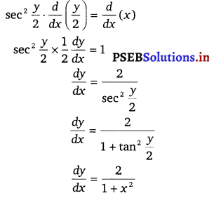 PSEB 12th Class Maths Solutions Chapter 5 Continuity and Differentiability Ex 5.3 3