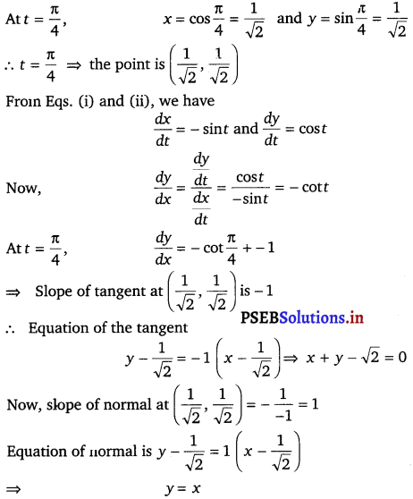PSEB 12th Class Maths Solutions Chapter 6 Application of Derivatives Ex 6.3 1