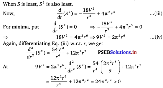 PSEB 12th Class Maths Solutions Chapter 6 Application of Derivatives Ex 6.5 10