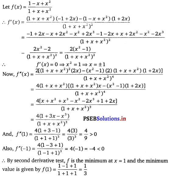 PSEB 12th Class Maths Solutions Chapter 6 Application of Derivatives Ex 6.5 14