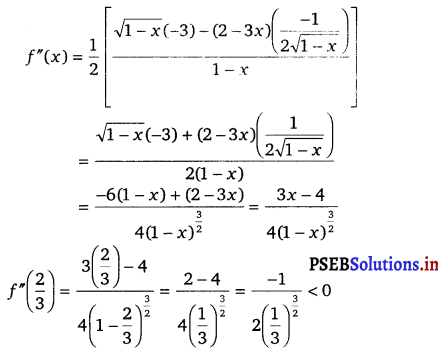 PSEB 12th Class Maths Solutions Chapter 6 Application of Derivatives Ex 6.5 2