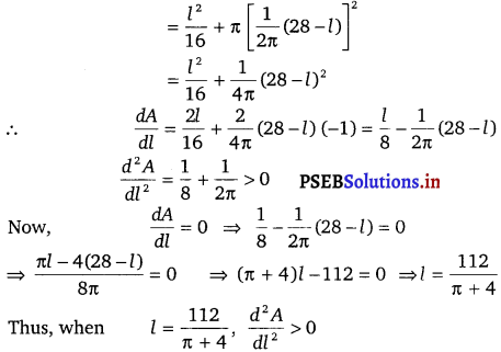 PSEB 12th Class Maths Solutions Chapter 6 Application of Derivatives Ex 6.5 8