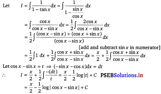 PSEB 12th Class Maths Solutions Chapter 7 Integrals Ex 7.2 8