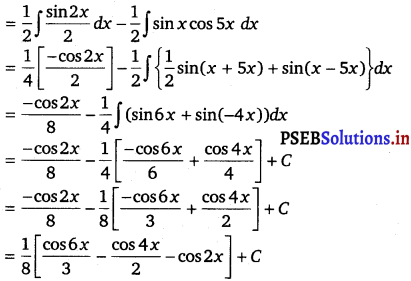 PSEB 12th Class Maths Solutions Chapter 7 Integrals Ex 7.3 1