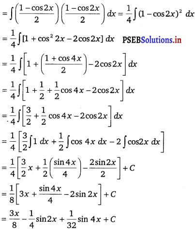 PSEB 12th Class Maths Solutions Chapter 7 Integrals Ex 7.3 2