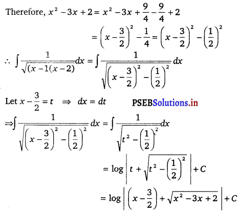 PSEB 12th Class Maths Solutions Chapter 7 Integrals Ex 7.4 12