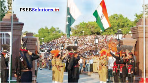 PSEB 8th Class Hindi Solutions Chapter 15 वाघा बार्डर 2