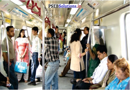 PSEB 8th Class Hindi Solutions Chapter 3 मैट्रो रेल का सुहाना सफर 7