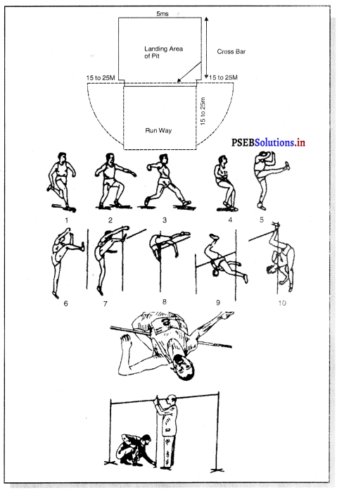 ਐਥਲੈਟਿਕਸ (Athletics) Game Rules – PSEB 11th Class Physical Education 12