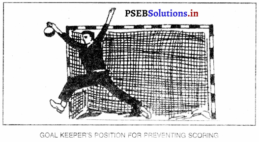 ਹੈਂਡਬਾਲ (Handball) Game Rules – PSEB 10th Class Physical Education 7