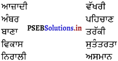 PSEB 6th Class Punjabi Solutions Chapter 1 ਤਿਰੰਗਾ 1