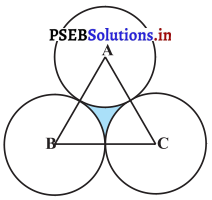 PSEB 10th Class Maths Solutions Chapter 12 ਚੱਕਰ ਨਾਲ ਸੰਬੰਧਿਤ ਖੇਤਰਫਲ Ex 12.3 14