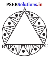 PSEB 10th Class Maths Solutions Chapter 12 ਚੱਕਰ ਨਾਲ ਸੰਬੰਧਿਤ ਖੇਤਰਫਲ Ex 12.3 8
