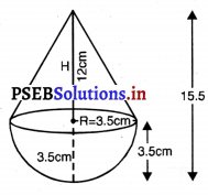 PSEB 10th Class Maths Solutions Chapter 13 ਸਤੁਦਾ ਖੇਤਰਫਲ ਅਤੇ ਆਇਤਨ Ex 13.1 4