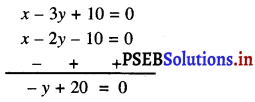PSEB 10th Class Maths Solutions Chapter 3 ਦੋ ਚਲਾਂ ਵਿੱਚ ਰੇਖੀ ਸਮੀਕਰਣਾਂ ਦੇ ਜੋੜੇ Ex 3.4 10