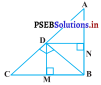 PSEB 10th Class Maths Solutions Chapter 6 ਤ੍ਰਿਭੁਜ Ex 6.6 4